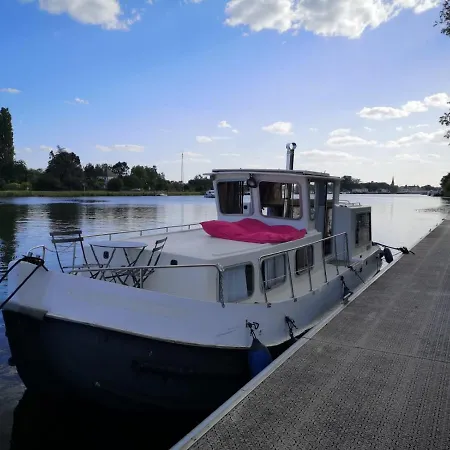 Botel Penichette Terrasse Vue Sur L'Eau Dijon Centre Dijon
